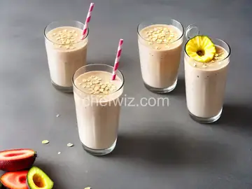 Tropical Oatmeal Smoothie