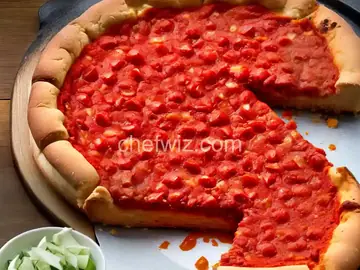 True Chicago-Style Deep-Dish Pizza