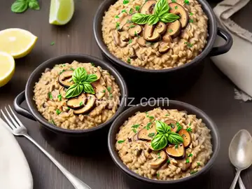 True Italian Porcini Mushroom Risotto