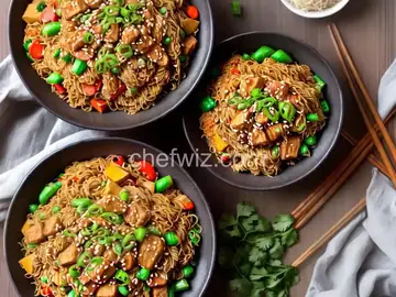 Tsao Mi Fun (Taiwanese Fried Rice Noodles)