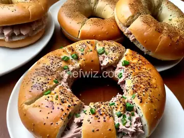 Tuna Everything Bagel