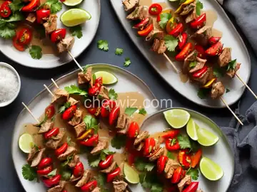 Tuna Kebabs with Ginger-Chile Marinade