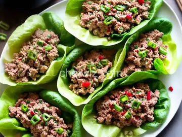 Tuna Lettuce Wraps