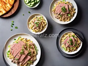 Tuna, Noodles, Pickles and Cheese