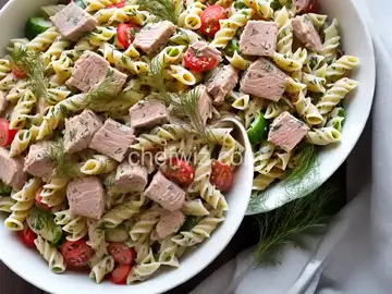 Tuna Pasta Salad with Dill