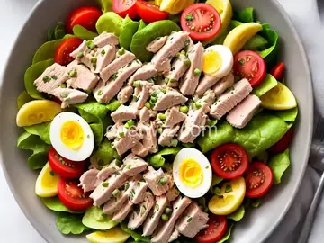 Tuna Salad with Hard-Boiled Eggs