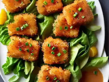 Tuna Tots with Yuzu Vinaigrette