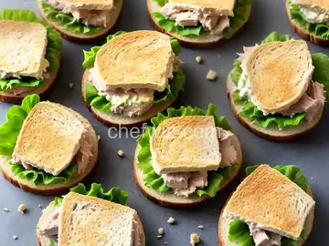 Tuna and Hummus Sandwiches
