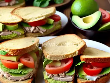 Turkey-Avocado Clubs
