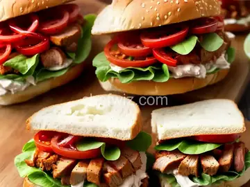Turkey BBQ Sandwiches