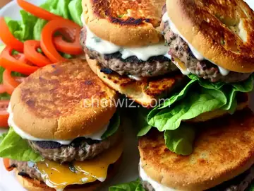 Turkey Burger Patty Melts