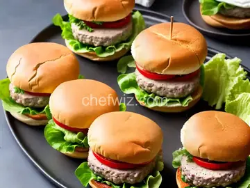 Turkey Burger Sliders