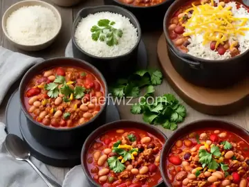 Turkey Chili with Cannellini Beans