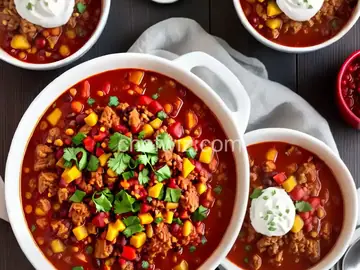 Turkey Chili with Leftover Turkey