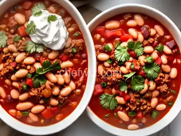 Turkey Chili with White Beans