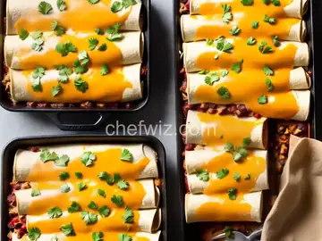 Turkey Cream Cheese Enchiladas
