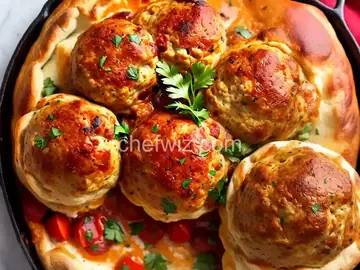 Turkey Meatball Pie