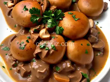Turkey Mushroom Gravy