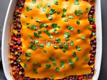 Turkey Nacho Bake