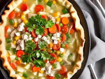 Turkey Pot Pie Soup