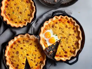 Turkey Sausage and Egg Pie