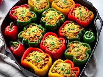 Turkey-Stuffed Peppers