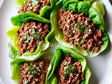Turkey Taco Lettuce Wraps