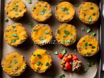 Turkey Veggie Meatloaf Cups