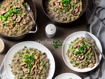 Turkey and Mushroom Risotto