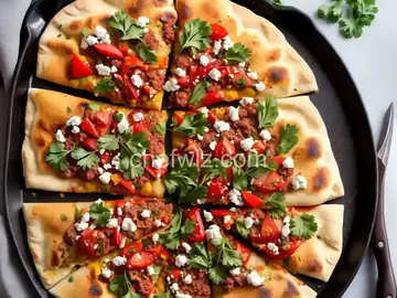 Turkish Stuffed Flatbread (Gozleme)