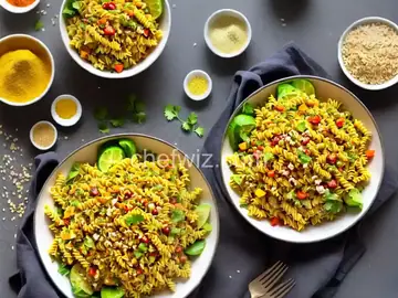 Turmeric Rotini Salad