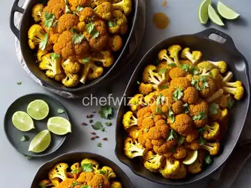 Turmeric-Spiced Whole Roasted Cauliflower