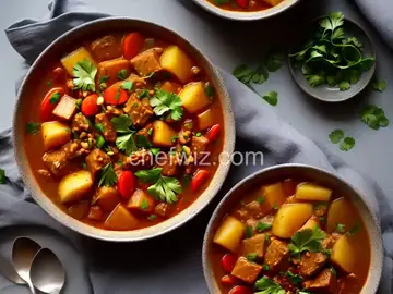 Turnip Stew-Arabic Style