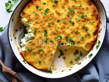Turnip and Blue Cheese Gratin