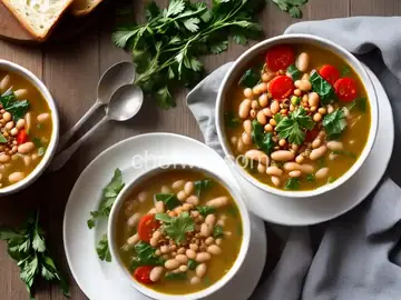 Tuscan Chard and Cannellini Bean Soup
