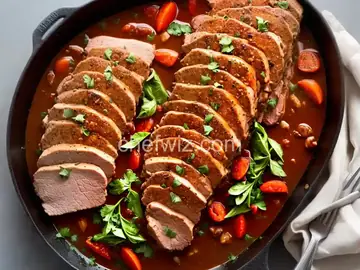 Tuscan Pork Tenderloin