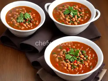 Tuscan Smoked Turkey-Bean Soup