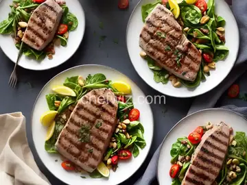 Tuscan-Style Grilled Tuna Steaks