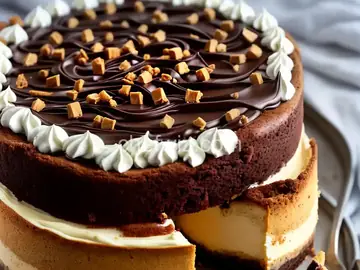 Twix Cheesecake