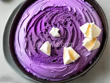 Ube-Coconut Ice Cream