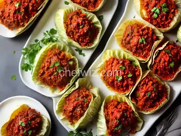 Ukrainian Meat Filled Cabbage Rolls