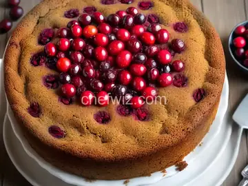 Ultimate Cranberry Pudding Cake