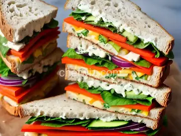 Ultimate Veggie Sandwich