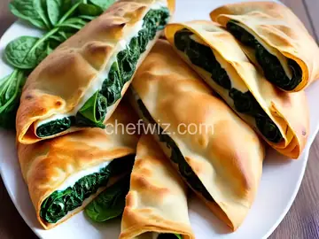 Unbelievable Spinach Calzones