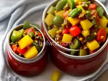 Uncle D's Sweet Piccalilli (Green Tomato Relish)