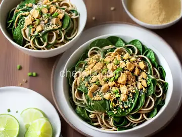 Unique Spinach Noodles