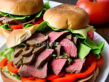 Upstate-Style Roast Beef Sandwich