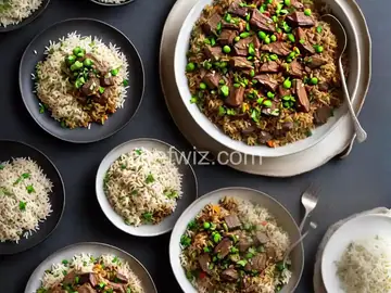 Uzbek Plov (Lamb and Rice Pilaf)