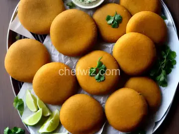Vada Pav With Dry Coconut-Garlic Chutney