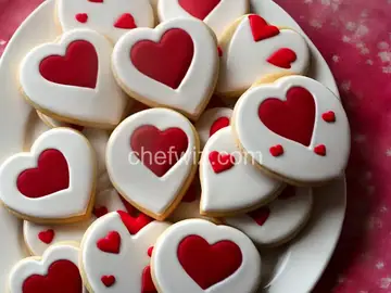 Valentine's Day Sugar Cookies